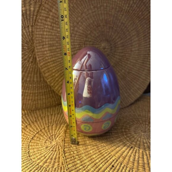 Easter Egg ceramic vase candy holder - Picture 2 of 7